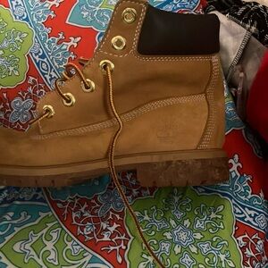Timberland Tan Leather Boots